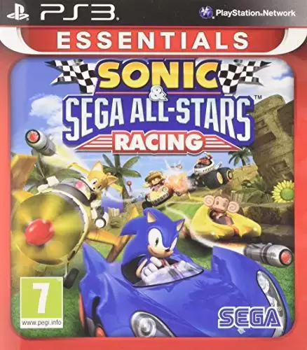 Jeux PS3 - Sonic & SEGА All-Stars Racing - Essentials
