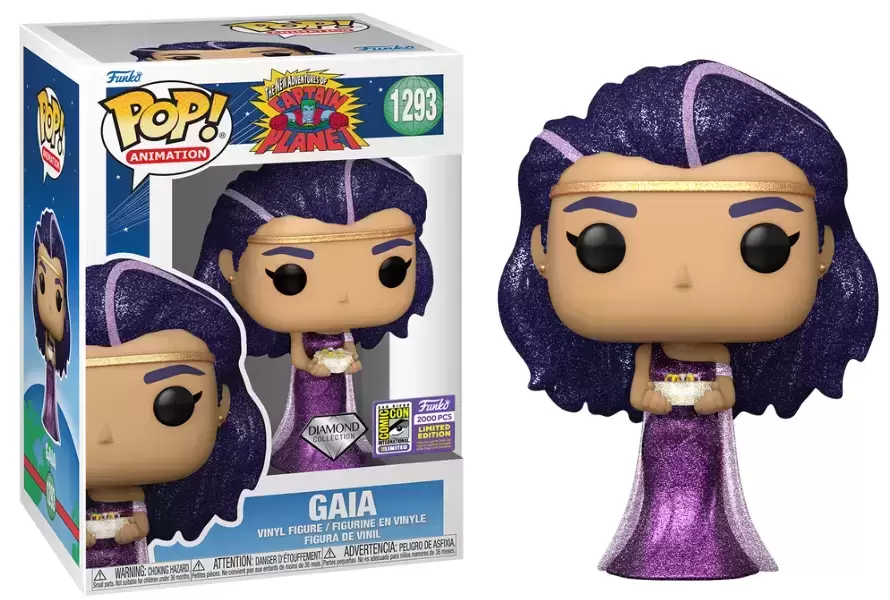 POP! Animation - Captain Planet - Gaia Diamond Collection