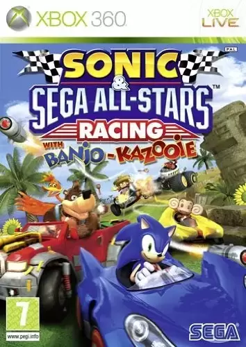 XBOX 360 Games - Sonic & SEGA All-Stars Racing
