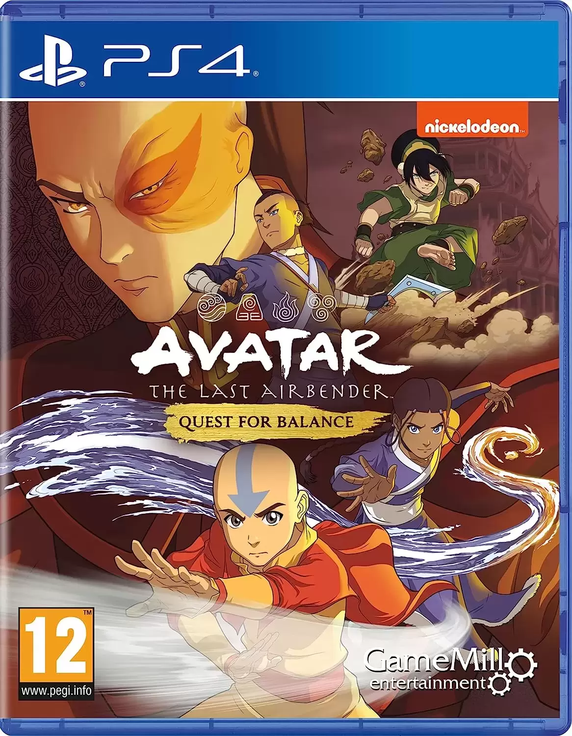 PS4 Games - Avatar The Last Airbender : Quest For Balance