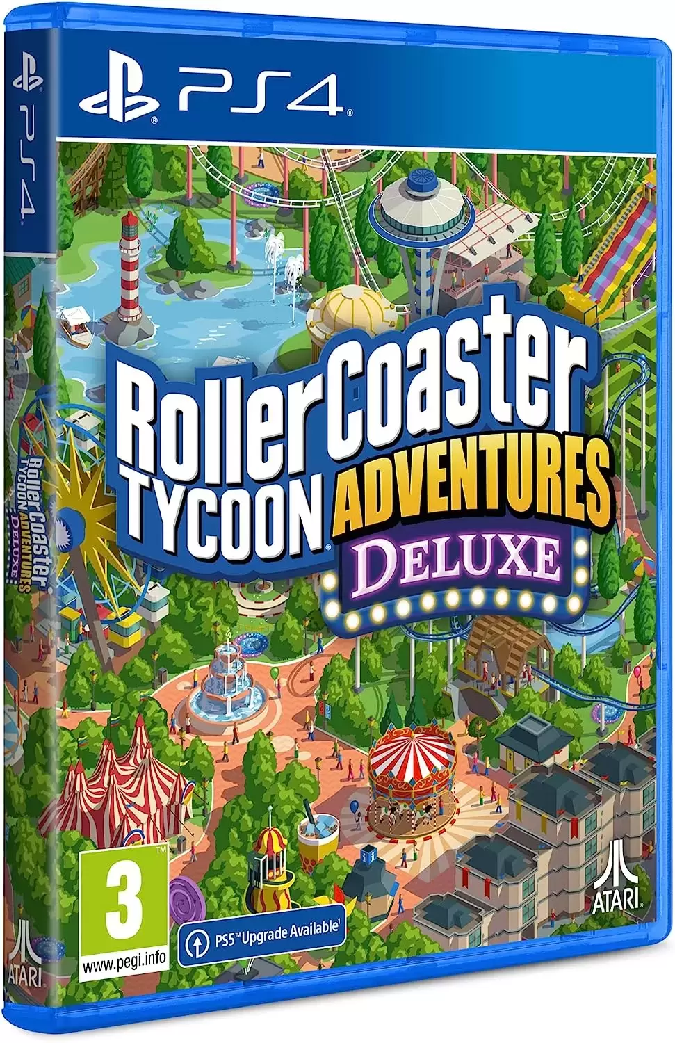 PS4 Games - Rollercoaster Tycoon Adventures Deluxe