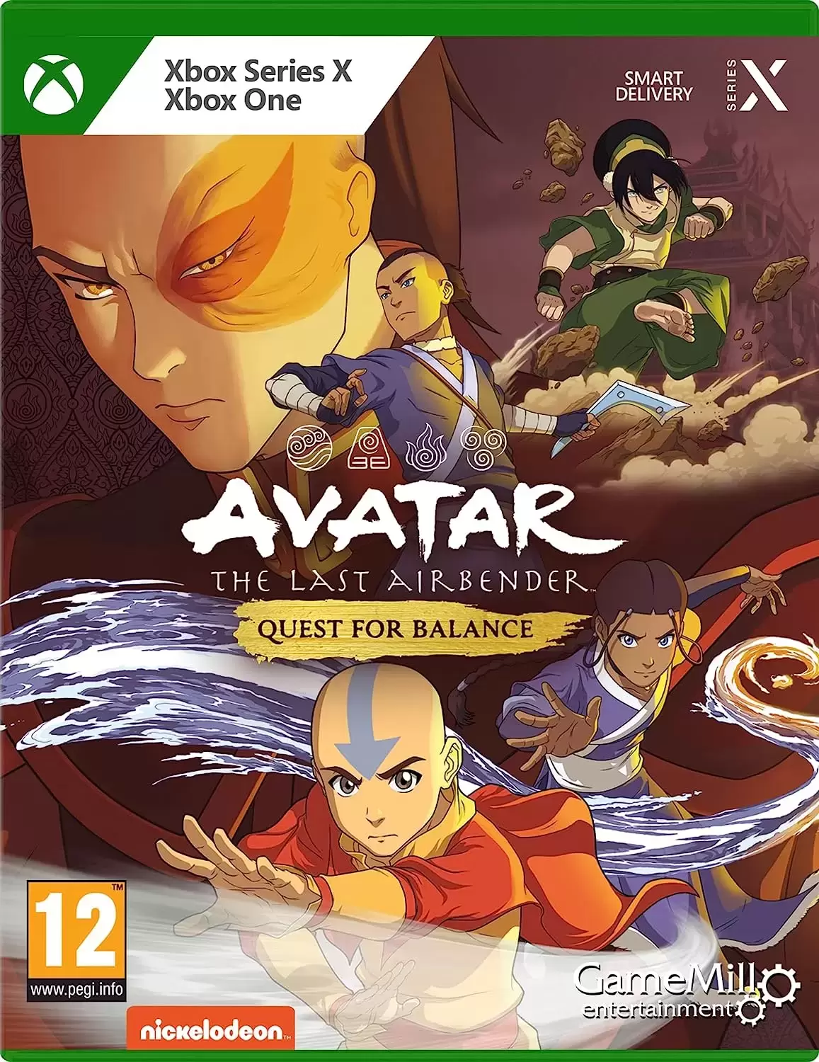 Jeux XBOX One - Avatar The Last Airbender : Quest For Balance