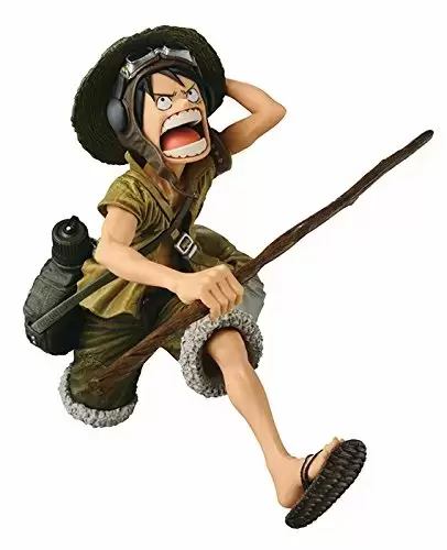 One Piece Banpresto - Monkey D Luffy - Scultures - Army Color Version