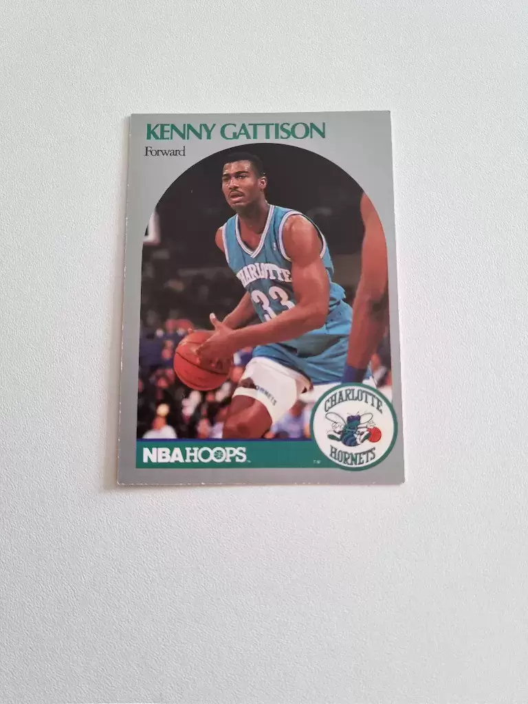 Hoops- 1990/1991 NBA - Kenny Gattison RC