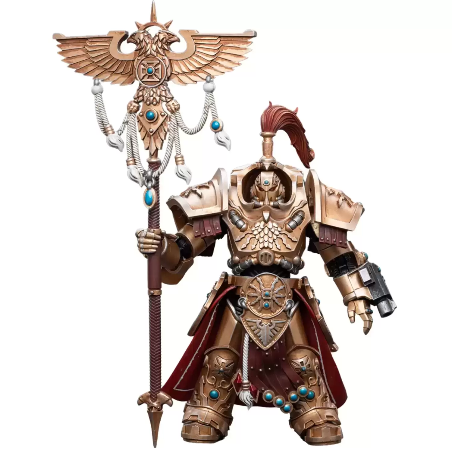 Adeptus Custodes - Vexilus Praetor in Allarus Terminator Armor Phelam Tolguror