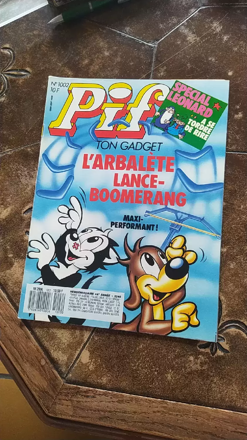 Pif Gadget (Première série) - Pif Gadget N°1002