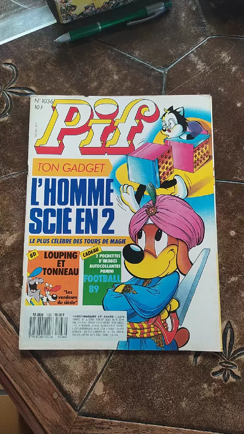 Pif Gadget (Première série) - Pif Gadget N°1036