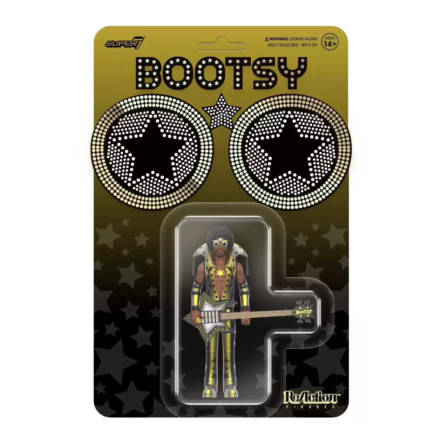 ReAction Figures - Bootsy Collins (Black and Gold)