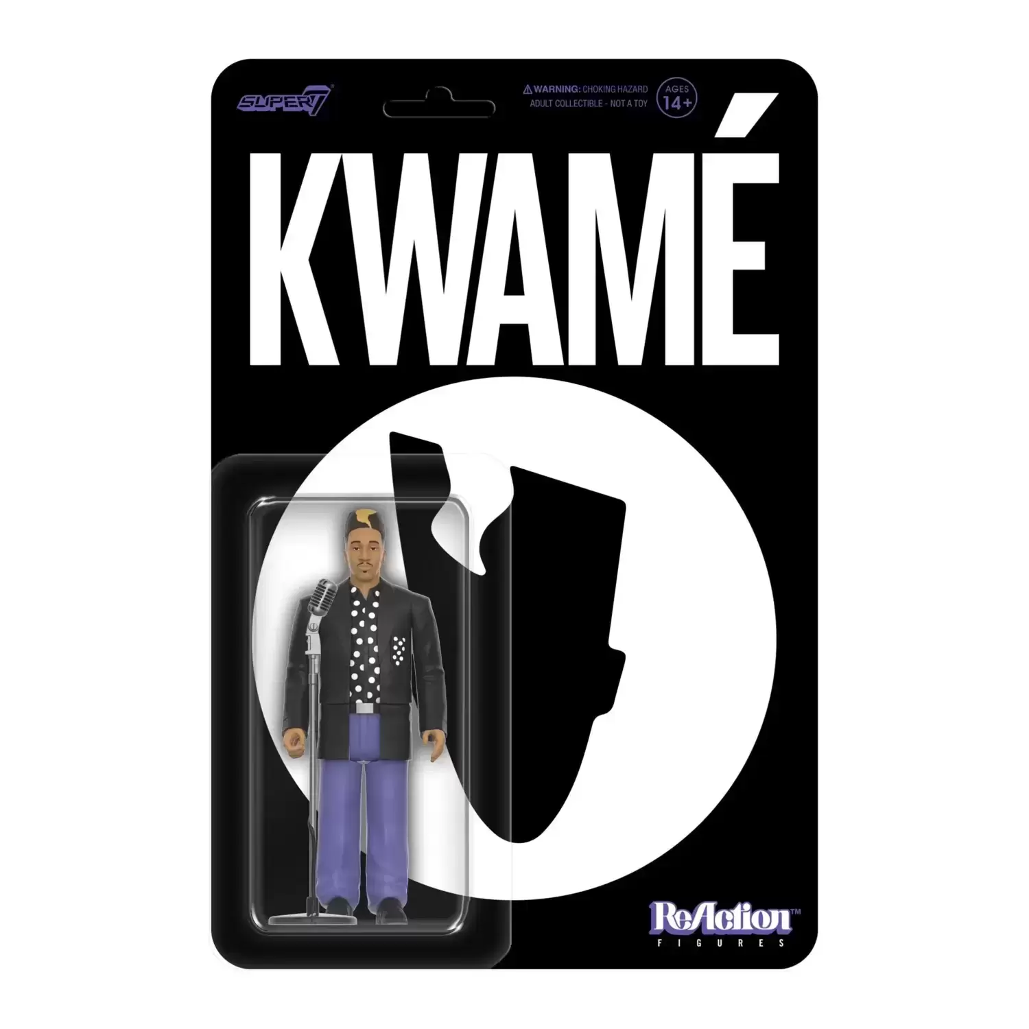 ReAction Figures - Kwamé (Black/White Polka Dot)