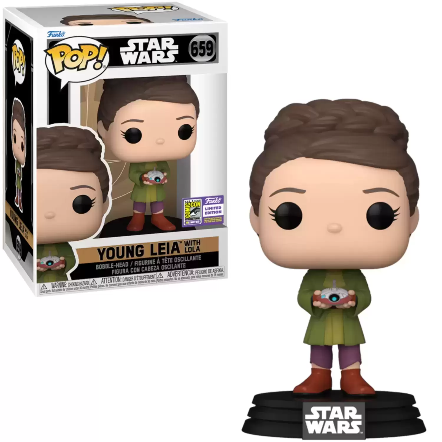 POP! Star Wars - Star Wars - Young Leia with Lola