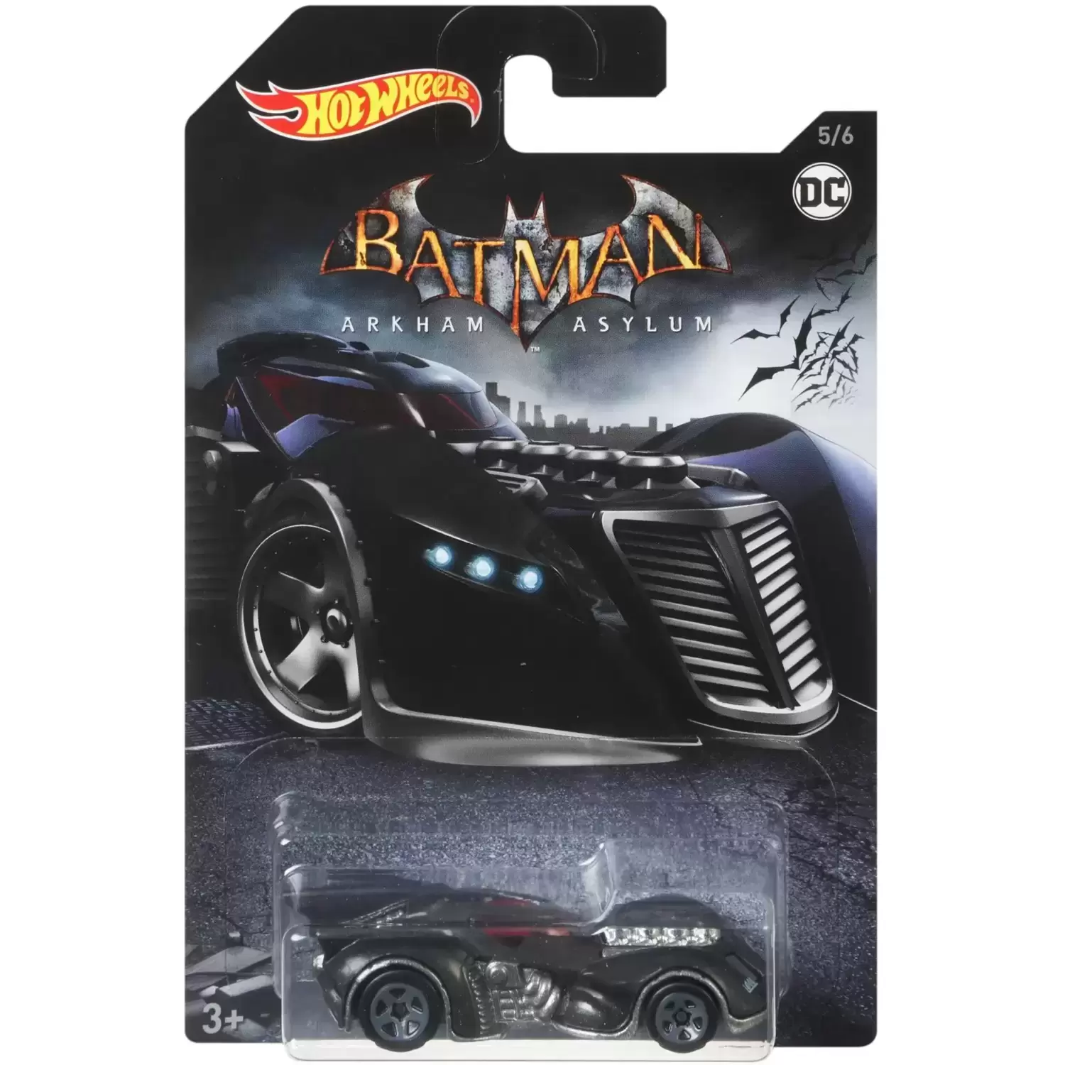 Batman Walmart Exclusive 2018 Series - Batman Arkham Asylum - Batmobile