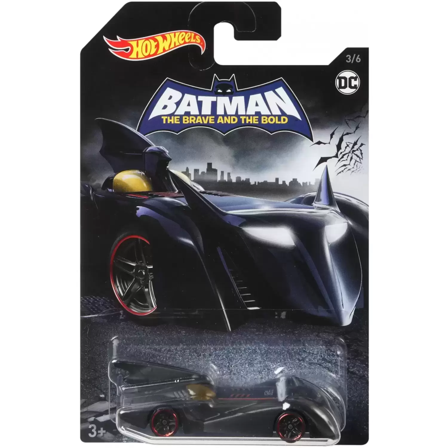 Batman Walmart Exclusive 2018 Series - Batman The Brave and the Bold - Batmobile
