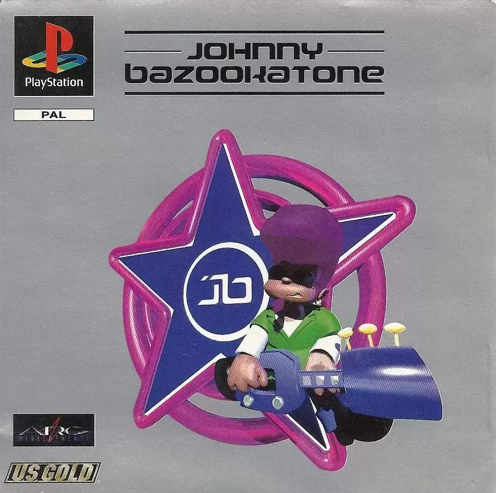 Jeux Playstation PS1 - Johnny Bazookatone