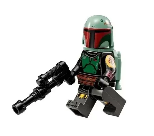 LEGO Star Wars Minifigs - Boba Fett - Repainted Beskar Armor, Jet Pack