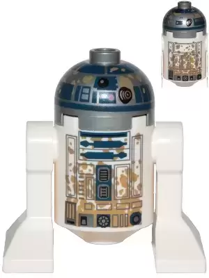 Minifigurines LEGO Star Wars - R2-D2 - Dagobah (75330)