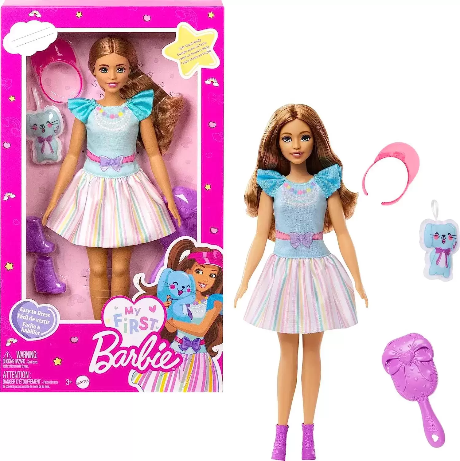 Teresa Doll with Bunny - My First Barbie (2023)