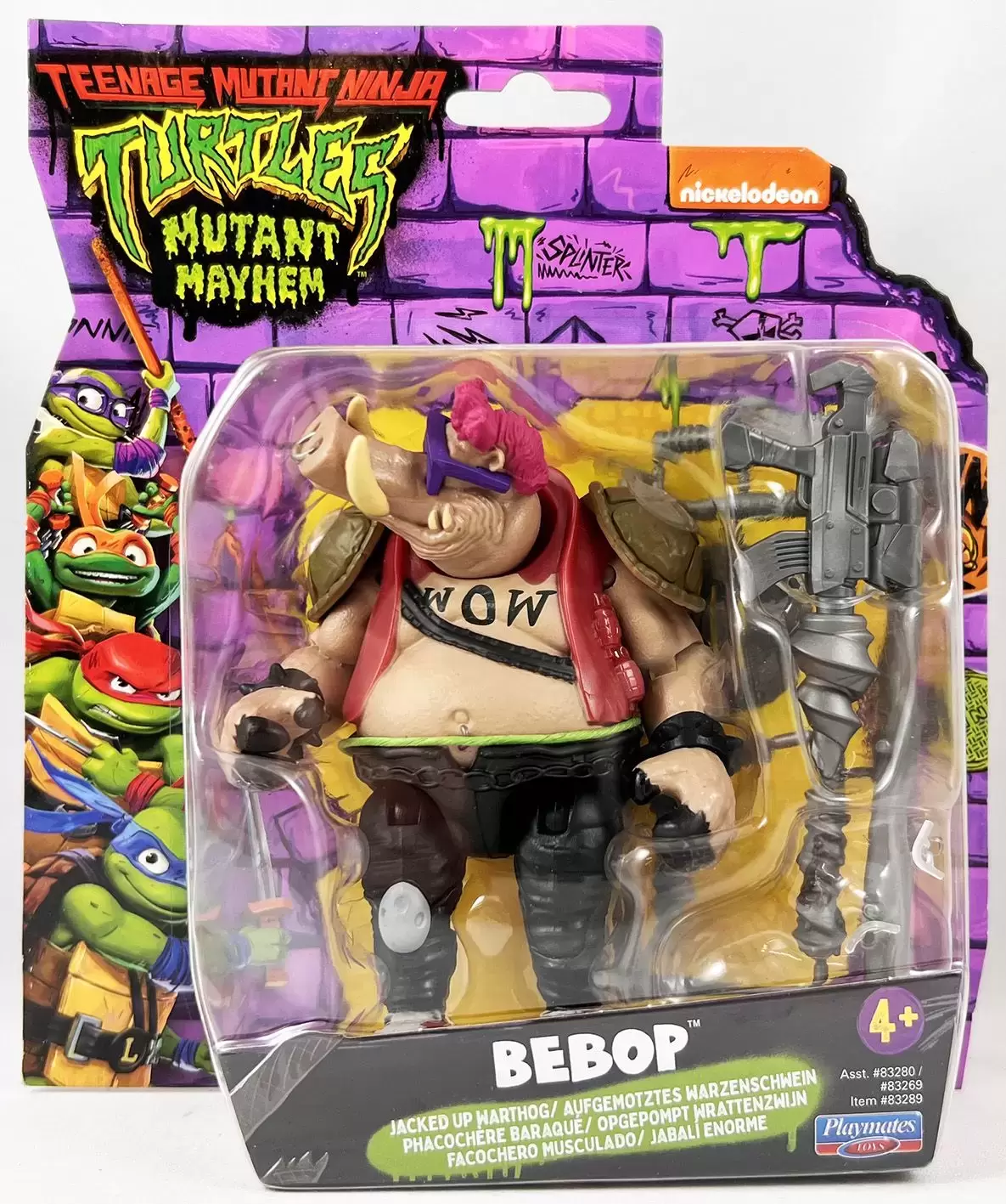 Teenage Mutant Ninja Turtles Mutant Mayhem - Bebop - Jacked Up Warthog