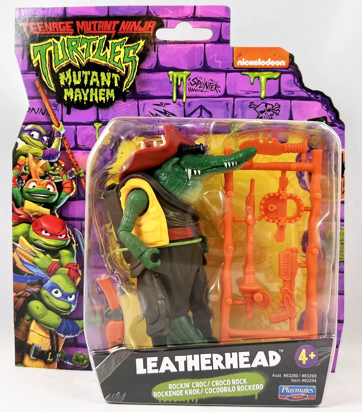 Teenage Mutant Ninja Turtles Mutant Mayhem - Leatherhead - Rockin\' Croc
