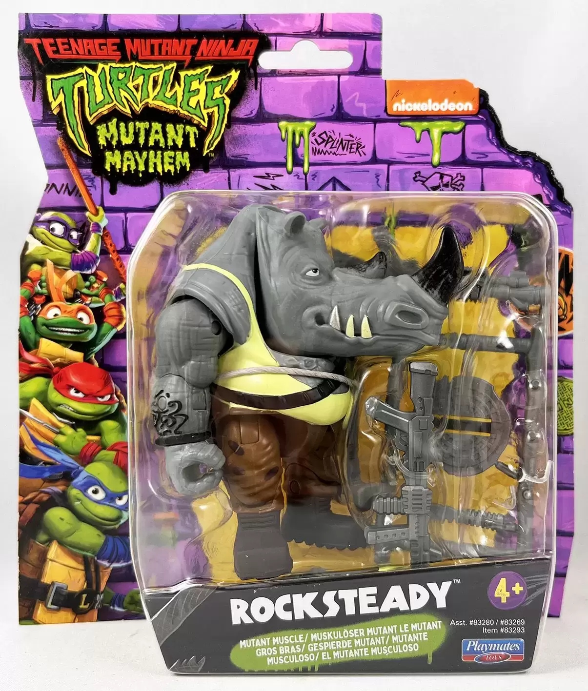 Teenage Mutant Ninja Turtles Mutant Mayhem - Rocksteady - Mutant Muscle