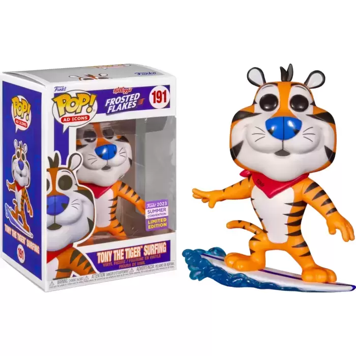 POP! Ad Icons - Frosted Flakes - Tony The Tiger Surfing