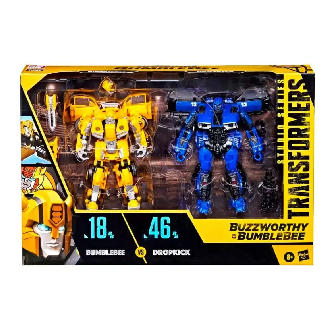 Transformers Studio Series - 18BB Bumblebee vs. 46BB Dropkick