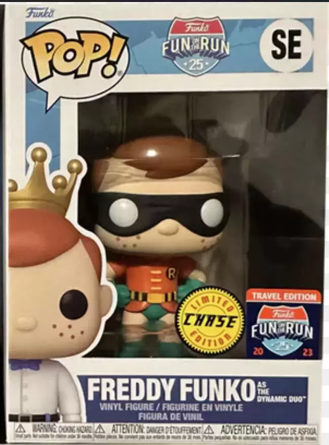 Bitty POP! - Funko - Freddy Funko as The Dynamic Duo Chase