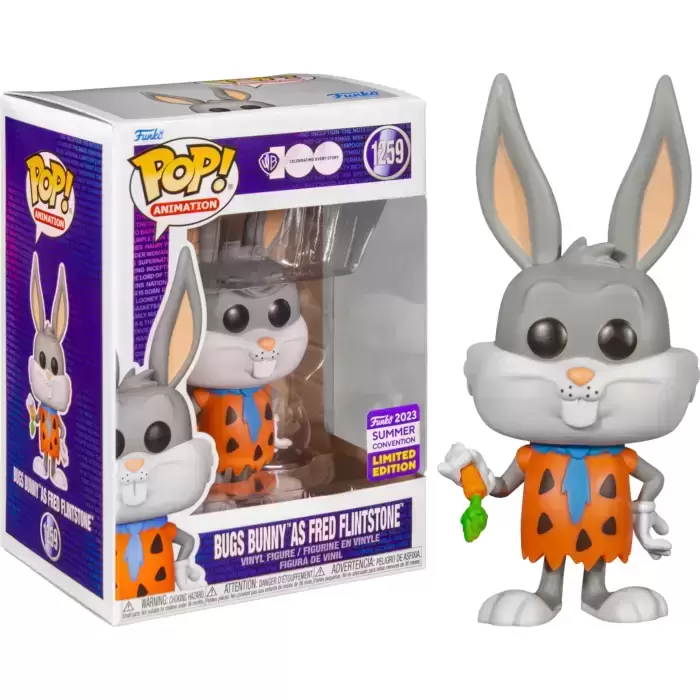 POP! Animation - Warner Bros - Bugs Bunny as Fred Fintstone