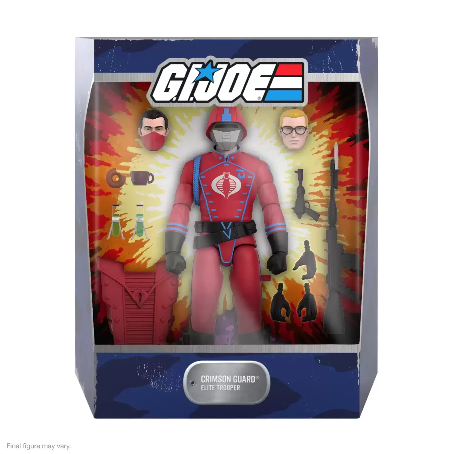 Super7 - ULTIMATES! - G.I. Joe - Cobra Crimson Guard (Cartoon Accurate)