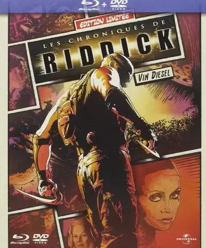Autres Films - Les Chroniques de Riddick [Édition Comic Book-Blu-Ray + DVD]