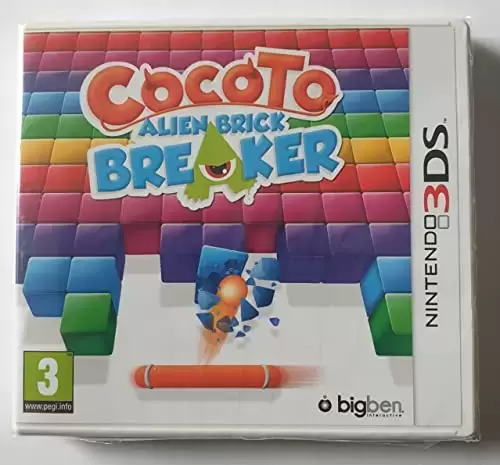 Jeux Nintendo 2DS / 3DS - Cocoto Alien Brick Breaker