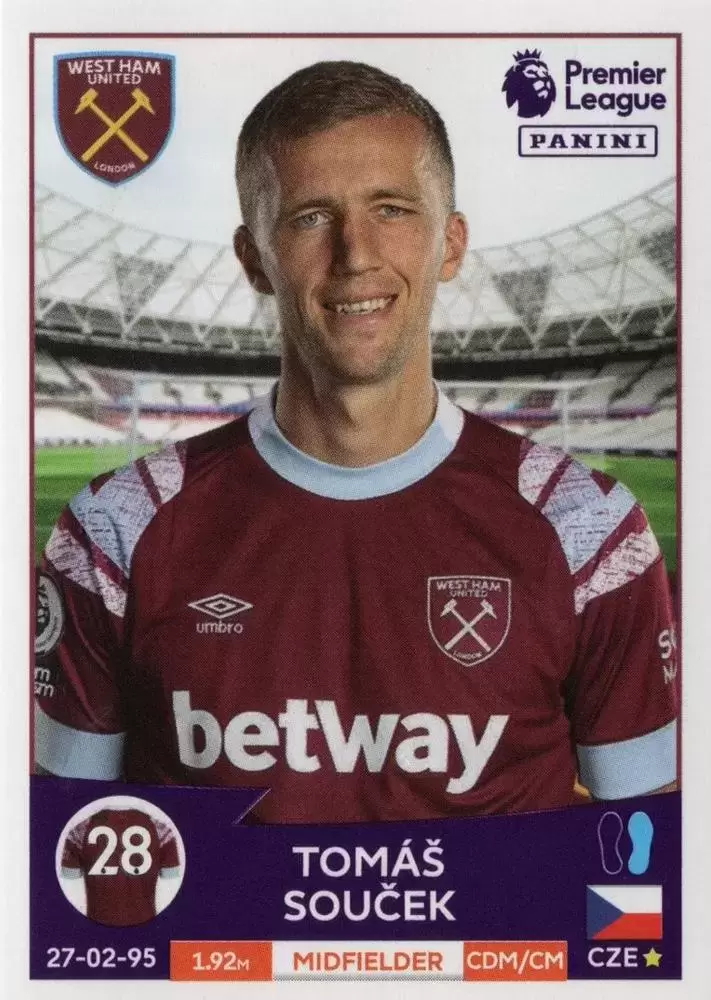 Premier League 2023 - Tomáš Souček