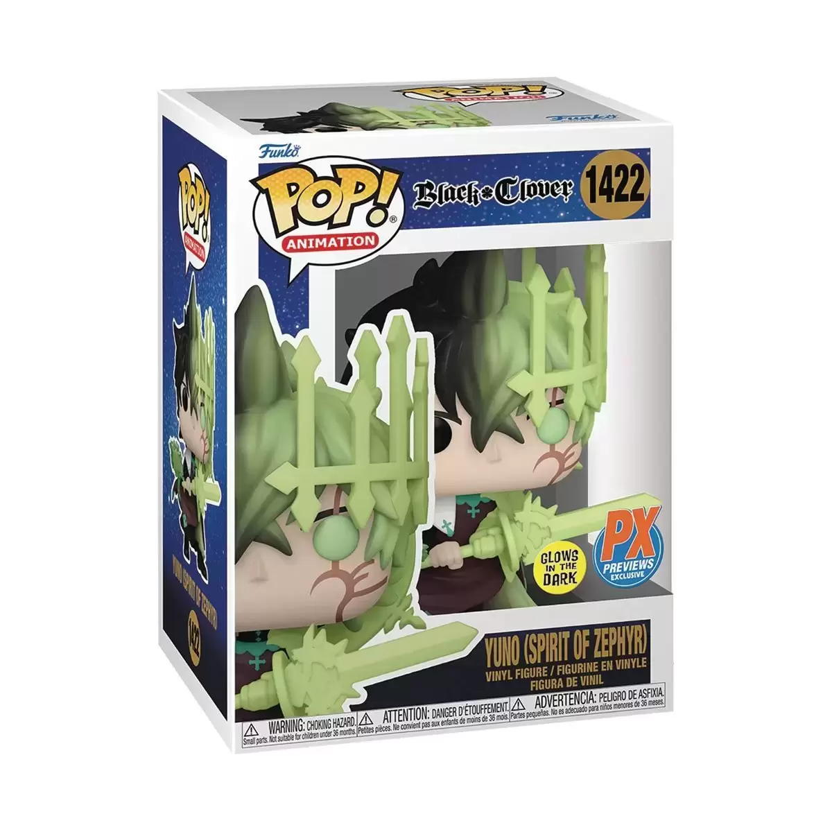 POP! Animation - Black Clover - Yuno Spirit of Zephyr GITD