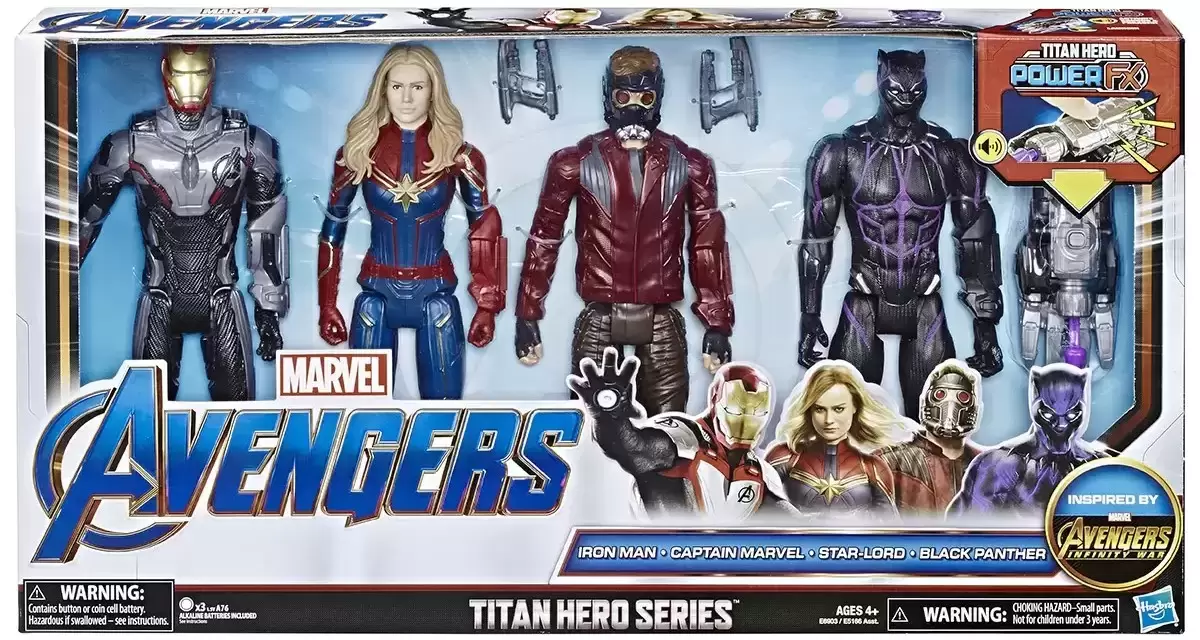 Titan Hero Series - Marvel Avengers Titan Hero Series Action Figure Set (4 Figures)