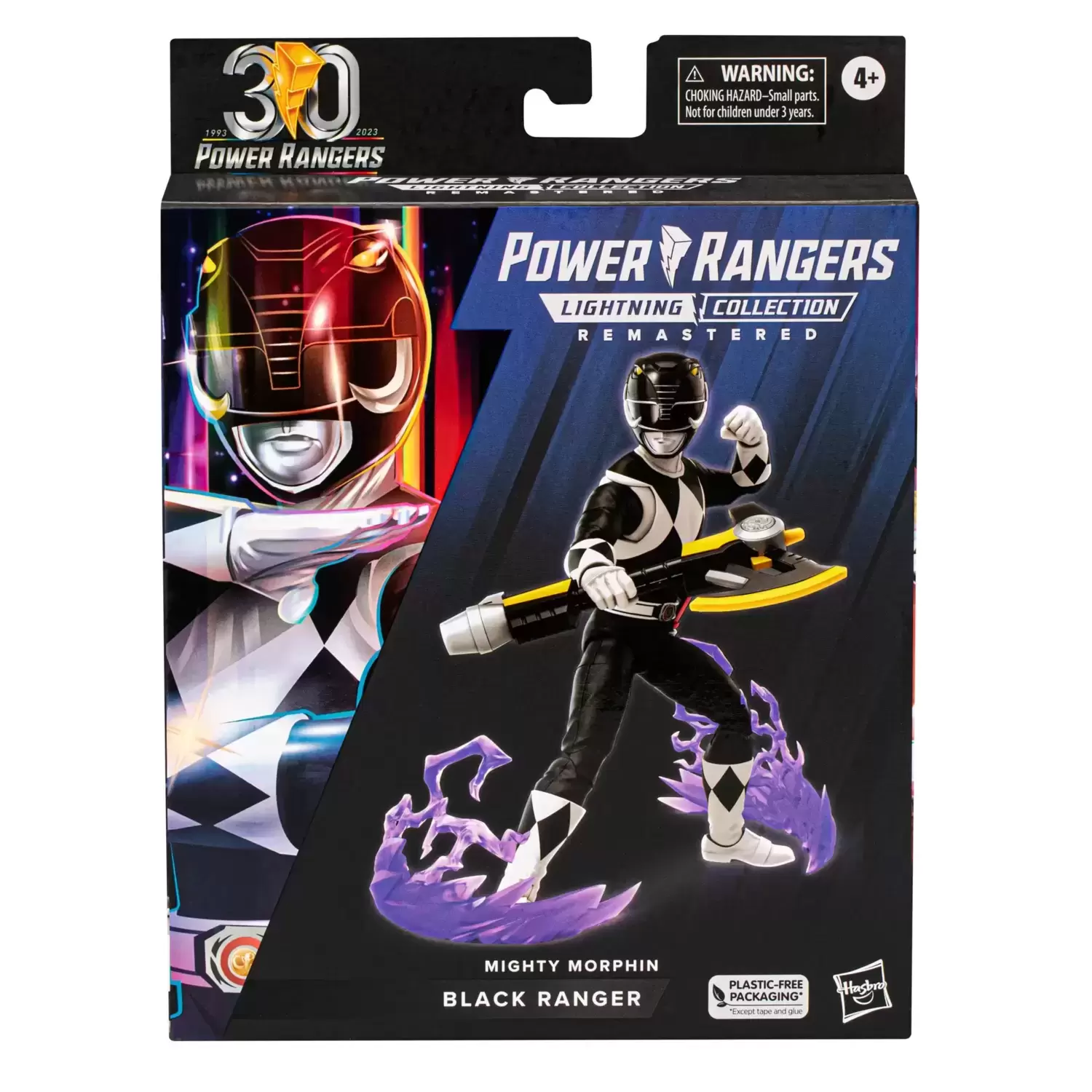 Power Rangers Hasbro - Lightning Collection - Power Rangers Lightning Collection Remastered Mighty Morphin Black Ranger  F7389