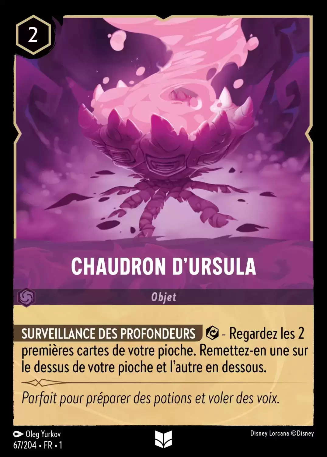 Premier chapitre - Chaudron d\'Ursula