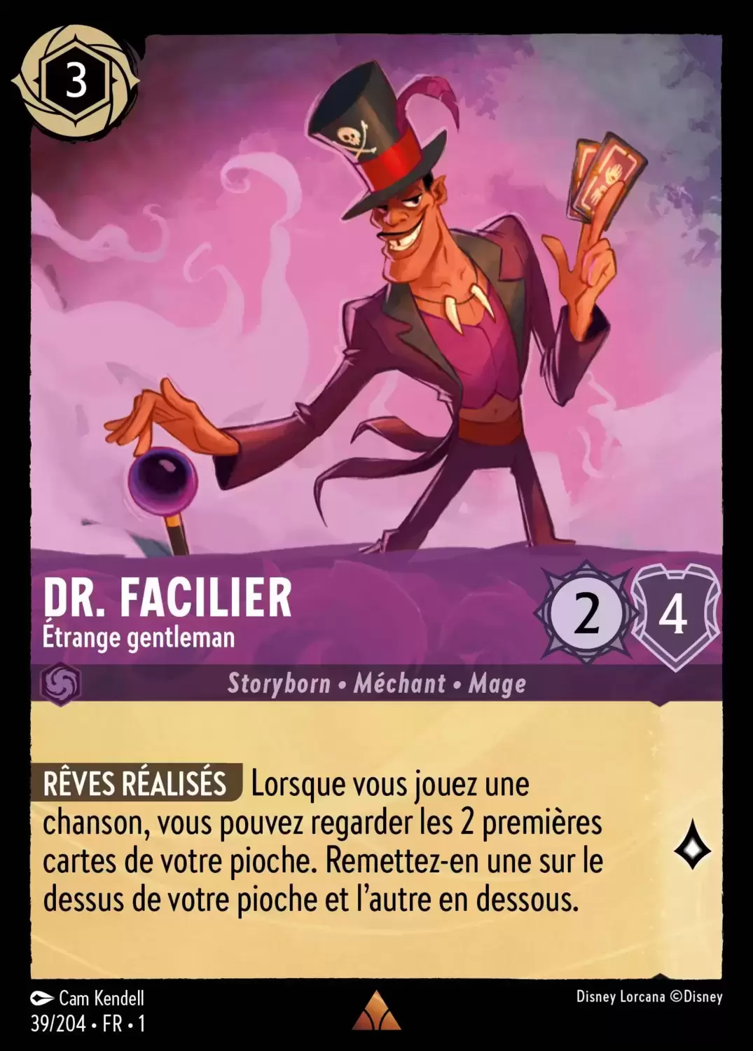 Premier chapitre - Dr. Facilier - Étrange gentleman