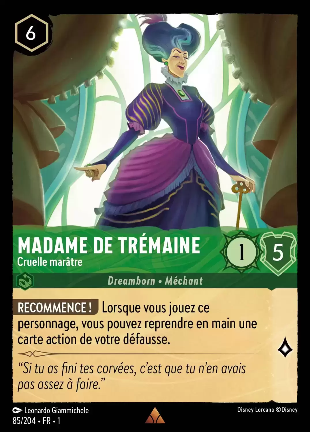 Premier chapitre - Madame de Trémaine - Cruelle marâtre