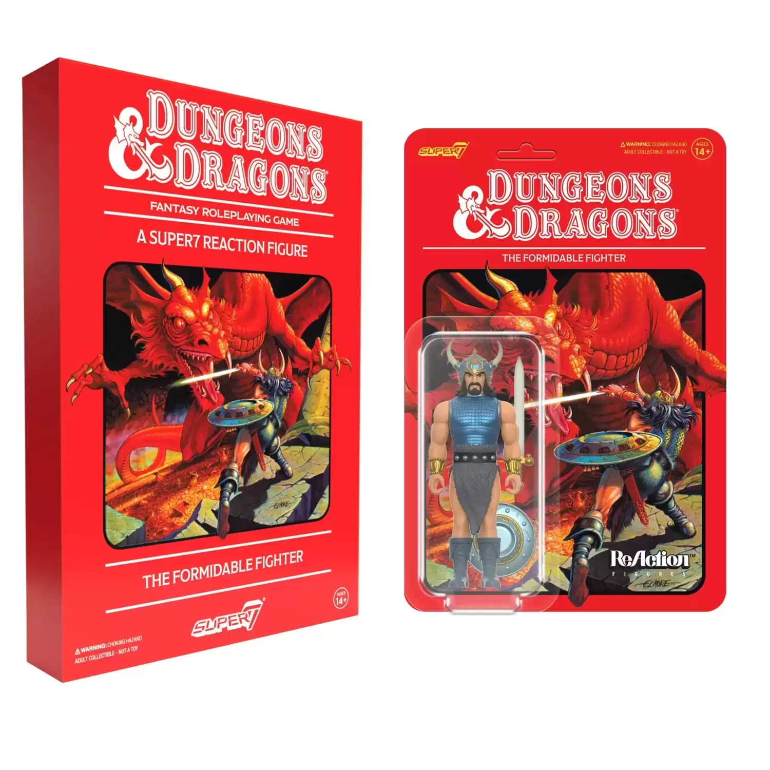 ReAction Figures - Dungeons & Dragons - The Formidable Fighter