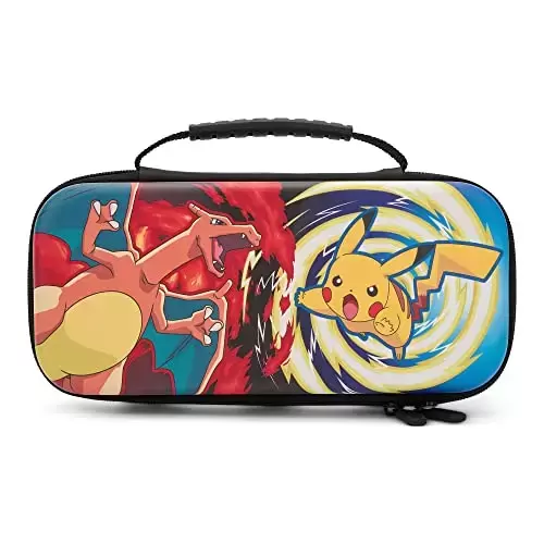 Carry Case Vortex Pikachu vs Charizard - Nintendo Switch Stuff