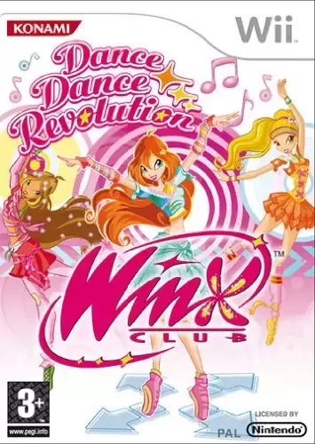 Nintendo Wii Games - Dance Dance Revolution - Winx Club