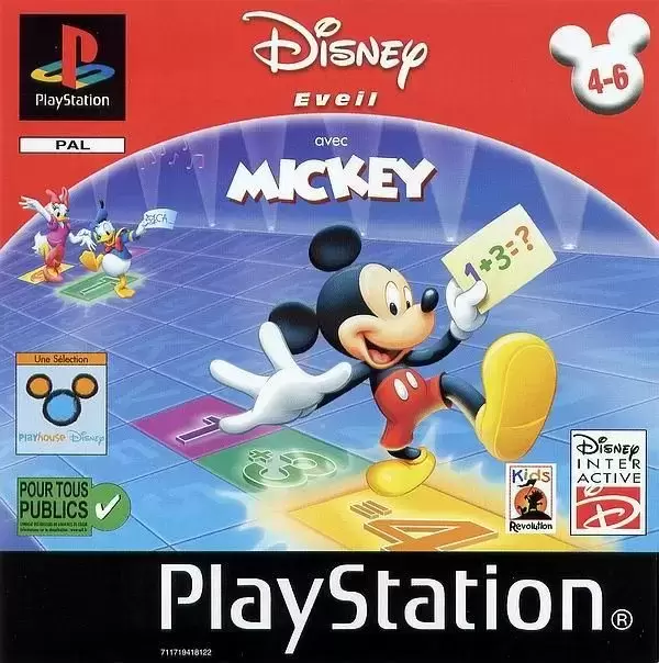 Playstation games - Eveil avec Mickey