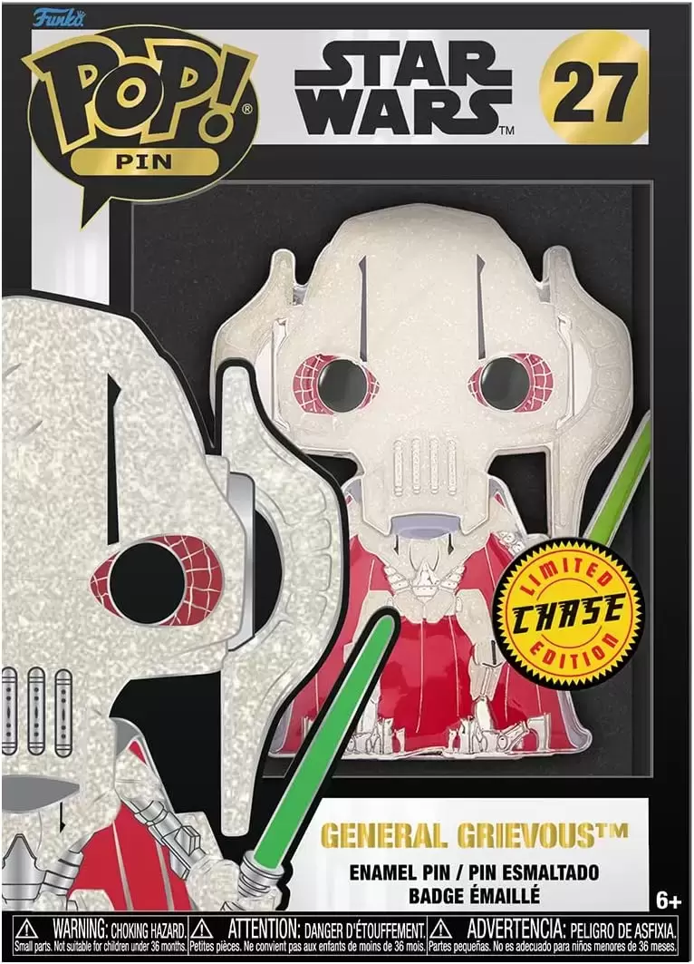 POP! Pin Star Wars - General Grievous (GITD Chase)