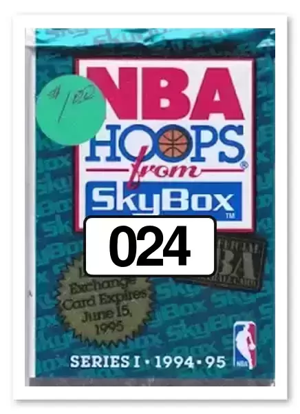 Hoops - 1994/1995 NBA - Corie Blount