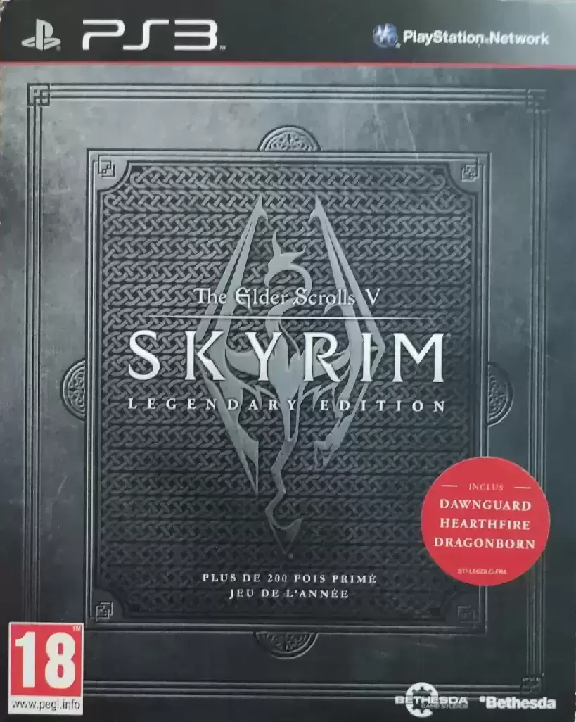 PS3 Games - The Elder Scrolls V : Skyrim Legendary édition