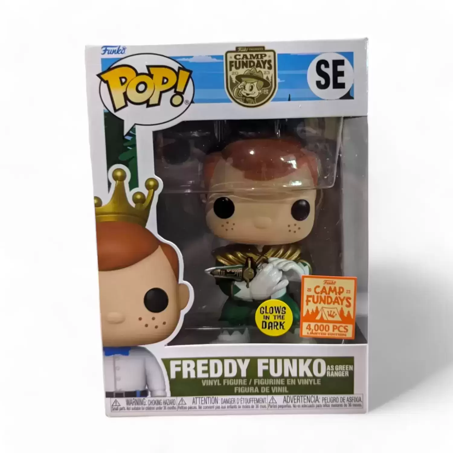 POP! Funko - Funko - Freddy Funko as Green Ranger GITD