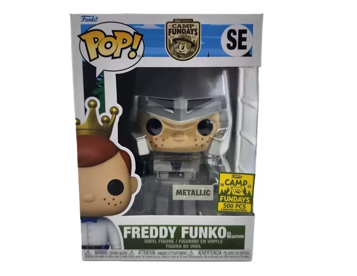 POP! Funko - Funko - Freddy Funko as Megatron Metallic