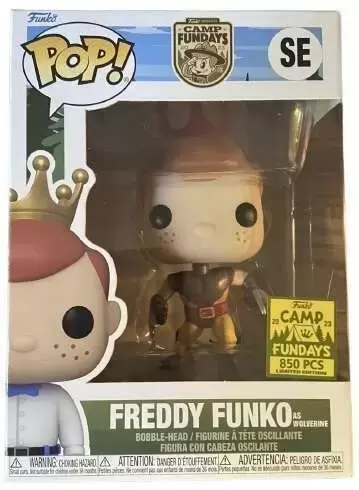 POP! Funko - Funko - Freddy Funko as Wolverine Brown Suit