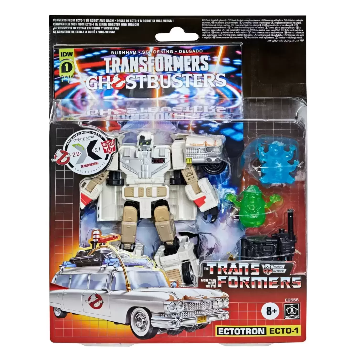 Transformers Collaborative - Ectotron with Slimer & Muncher (Ghostbusters 2021)