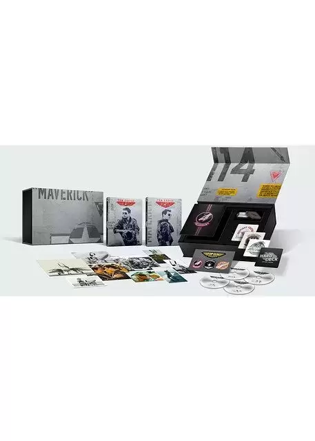 Autres Films - Top Gun - Collection 2 films - Coffret SteelBook limité - Super-Fan Edition - 4K Ultra HD + Blu-ray + Goodies