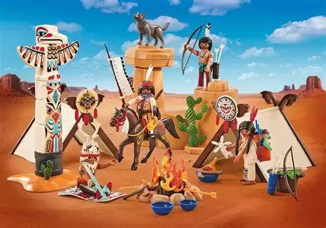 Far West Playmobil - Native American Camp